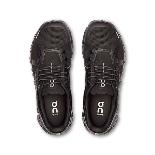Women's Cloud 6 Running Shoes - Black/Black, Size 8