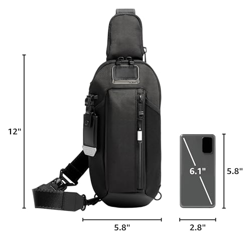 Gaming Sling Bag for Esports Devices - Black, 12 x 5.8 x 2.5 Inches - Variation: Black