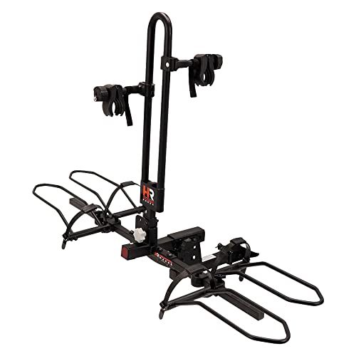 Electric Bike Hitch Rack for RV, 2 E-Bikes Up to 80 lbs Each - Heavy Duty Tow Hitch Carrier