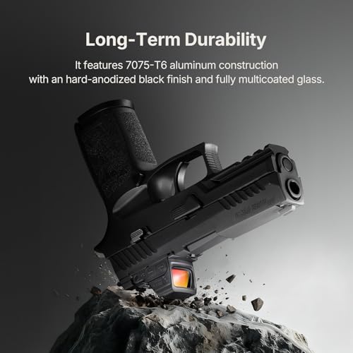 ZEROHAWK OM1 Red Dot Sight 2 & 32 MOA Open Micro Pistol Sight
