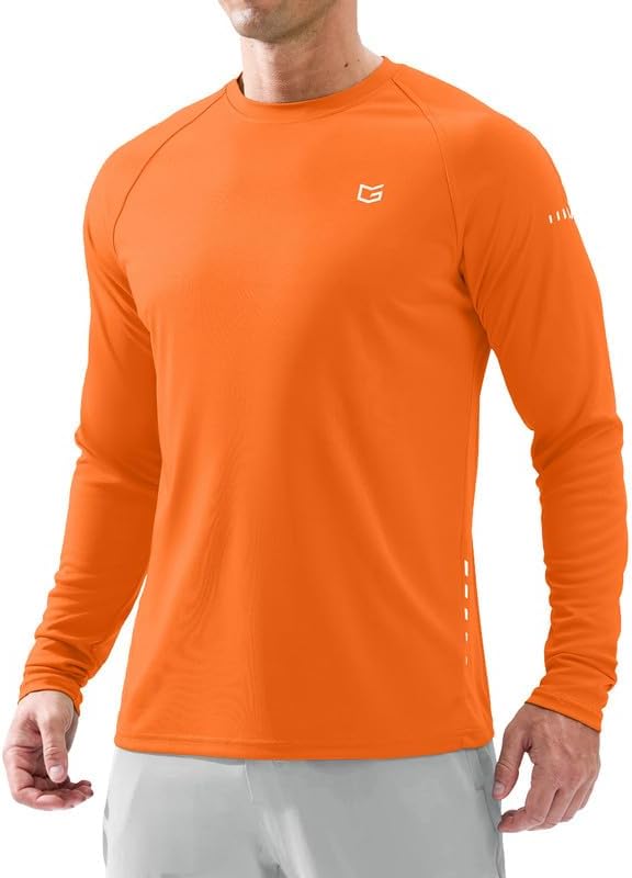 Skiennix Men's Sun Protection Long Sleeve Shirt - UPF 50+ Fabric for Ultimate UV Defense