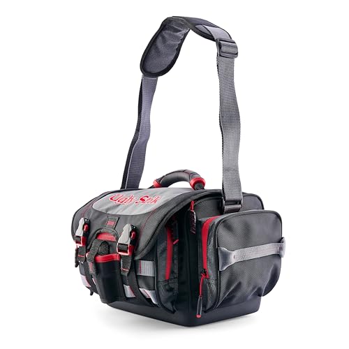 Ugly Stik 3600 Tackle Bag with 2 Waterproof Tackle Boxes, Outdoor Fishing Gear Organizer