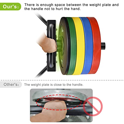 SELEWARE Black Hex Trap Bar for Deadlift 500 lbs Capacity Olympic Weightlifting