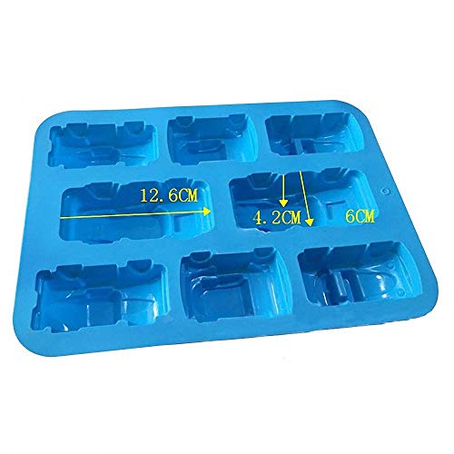 Car Silicone Mold Large Size 12.6 x 9.5 inch Baking & Craft Tray
