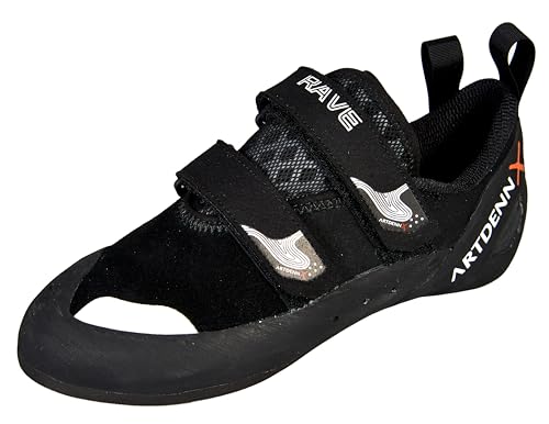 CLIMBX Rave Strap Climbing Shoe Phantom Black 11 - Comfortable Precision Fit