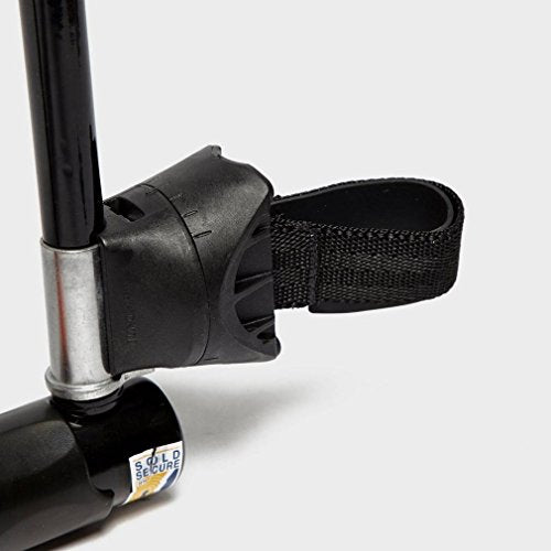 Bicycle U-Lock with 4 ft KryptoFlex Double Loop Cable - Black/Orange