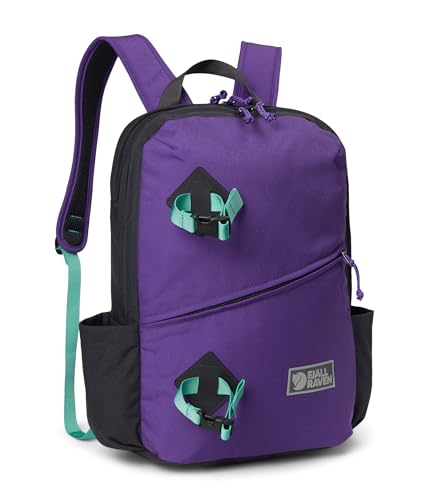 Fjällräven Vardag Backpack 17 Inch Laptop Unisex Violette Coal Black - One Size - Variation of THIS listing