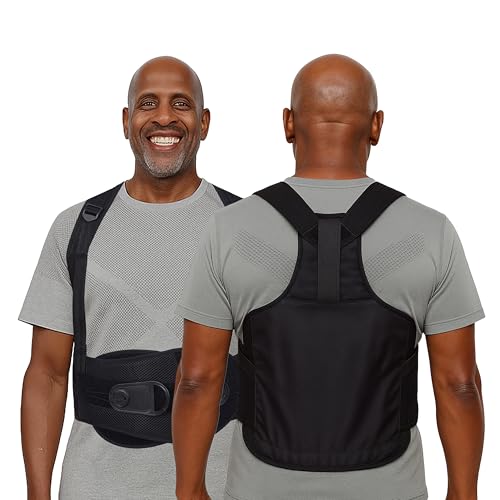 ComfyOrthopedic Thoracic & Full Back Brace for Scoliosis Kyphosis Post-Surgery Support