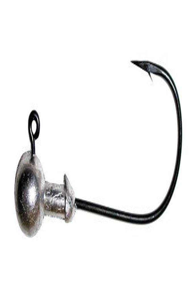 Owner Ultrahead Round Jig Hook 2/0, 3/16oz, 5-Pack