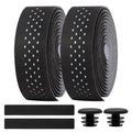 Bike Handlebar Tape Non-Slip Silicone Road Bicycle Handlebar Wrap - Black