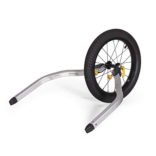 Burley Design Jogger Kit for Double Bicycle Trailers, Aluminum, Black/Silver, 16 Inches