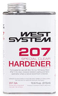 West System 207-SA Clear Epoxy Hardener for Wood & Fiberglass, Non-Blush Finish