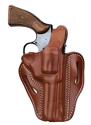 1791 Gunleather K-Frame Thumbreak Revolver Holster - Durable Classic Brown, Right Hand OWB CCW