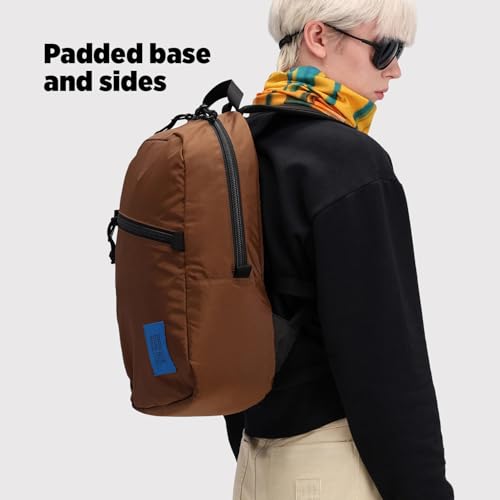 Topo Designs Unisex Light Pack Black/Black 18L Recycled Nylon Backpack