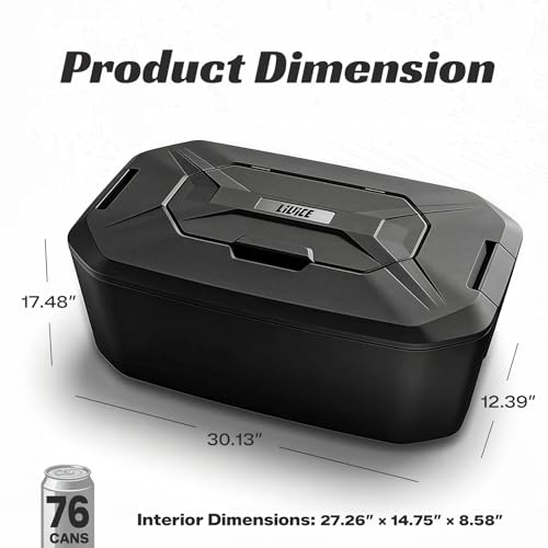 48QT Tesla Model Y Front Trunk Cooler with 2 Ice Blocks | Custom Fit & Insulated