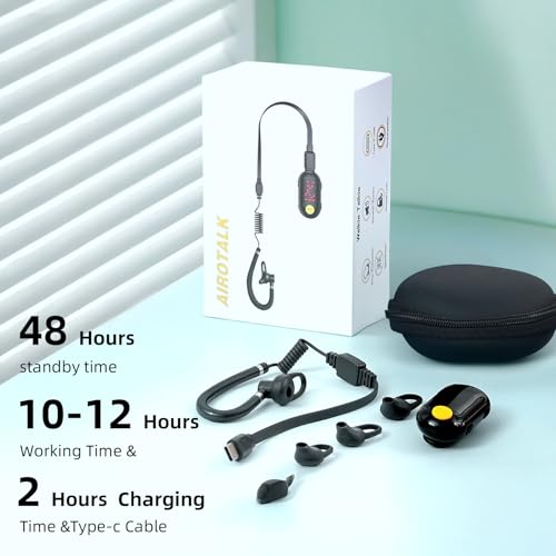 Mini Walkie Talkies for Adults 3-Pack Ultra Compact Portable Two-Way Radios
