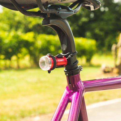 Rechargeable LED Rear Light for Bicycles and Vehicles - Waterproof, High Visibility