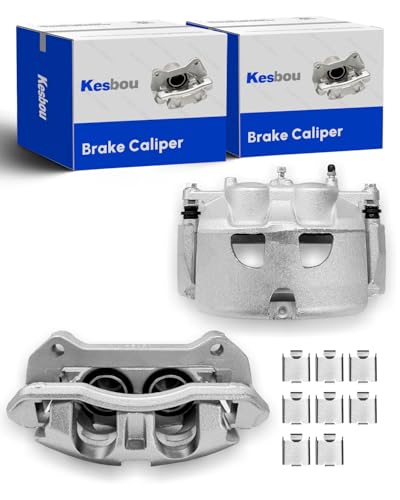 Kesbou Brake Caliper Set Compatible with Ford F-150 2012-2020 & Lobo 2011-2020, Front Left & Right, Variation 10195