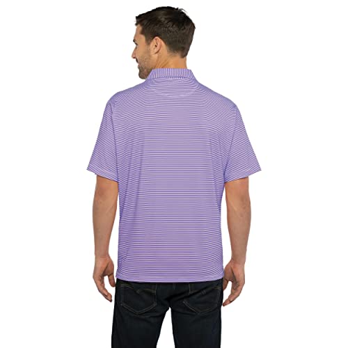 LSU Tigers Men's Lightweight Moisture-Wicking Polo - Large