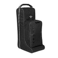 Waterproof Riding Boot & Hat Bag - Black, Durable Storage for Equine Accessories