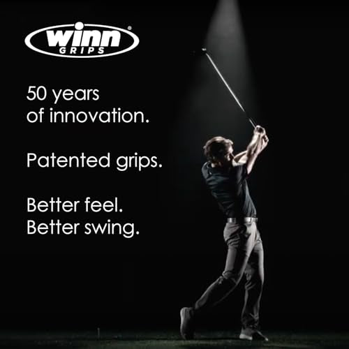 Winn Dri Tac Wrap Golf Grips 13-Piece Bundle - Non-Slip Contoured Comfort