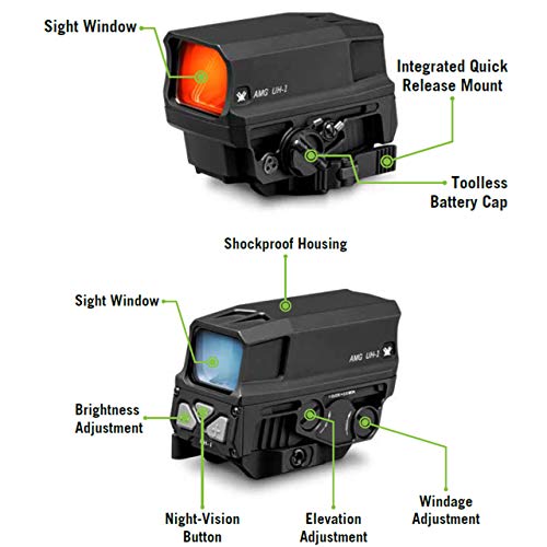 Vortex AMG UH-1 Gen II - NV Compatible, Quick-Release Mount
