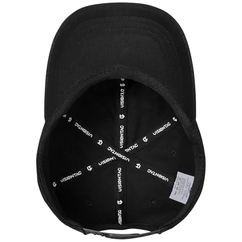 Black Tactical Hat with Flag Patch Adjustable Army Cap Military Trucker Cap
