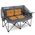 Huskfirm Heated Double Camping Chair with 3 Temperature Settings & USB Power