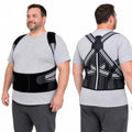 Men's Plus Size Posture Corrector 5XL - Full Back Support Brace for Home & Office Use