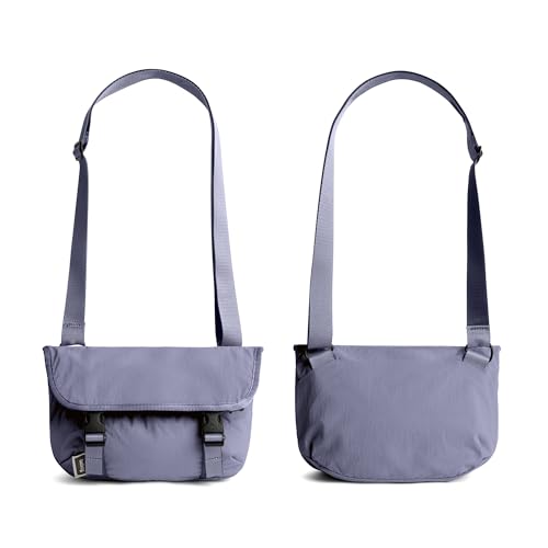 Lilac Haze Bellroy Cinch Mini Messenger Bag 6L - Compact Shoulder Bag with Adjustable Strap