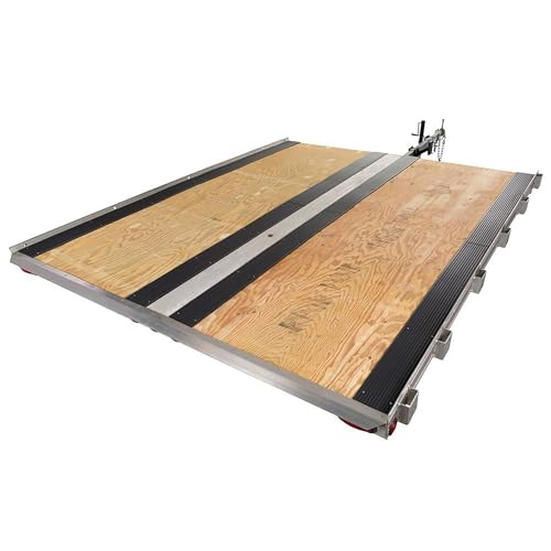 Black Ice 5' Ski Guide Rails 4-Pack for Snowmobile Trailers & Truck Beds