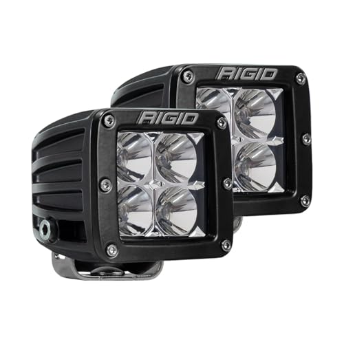 Rigid Industries D-Series Pro LED Flood Light Pods Pair - Off-Road & Work Lighting