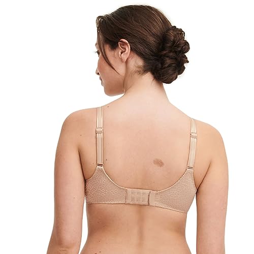 Seamless Minimizer Bra for Women - Unlined, Supportive, Ultra Nude 34F