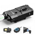 EZshoot Black 3-in-1 Rifle Laser Light Combo 1600 Lumen with Green & IR Lasers