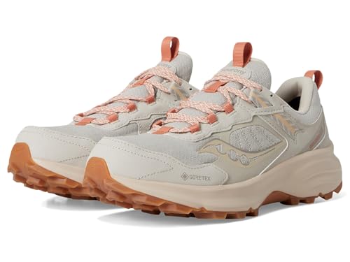 Saucony Women's Excursion TR17 GTX Hiking Shoes - Size 10.5 Oat/Clay