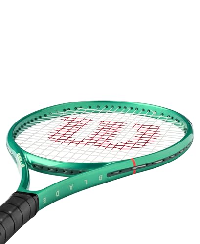 Wilson Blade V10 Junior Tennis Racket 26 Green - Control & Power, Pre-Strung