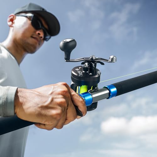 Piscifun Chaos Pro CNC Baitcasting Reel - Black, Right Hand, 25LB Drag