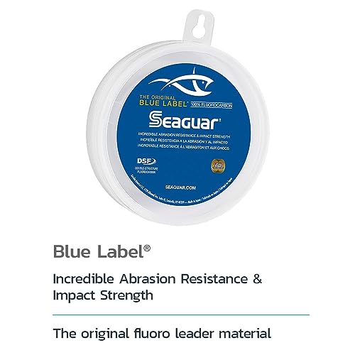 Seaguar Blue Label Fluorocarbon Leader Line 40lb 100yds Saltwater Fishing