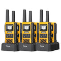 Gaswei G1pro Walkie Talkies 6 Pack Long Range Waterproof 22 Channels IP67