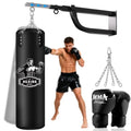 Adjustable Wall Mount Punching Bag Set for Boxing & MMA Training