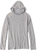 Orvis DriCast Men's Lightweight Sun Hoodie XL Light Grey Heather UPF Breathable Quick Dry