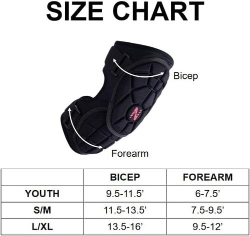 Baseball Elbow Guard - Youth & Adult Protective Elbow Pads for Softball/Baseball