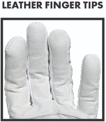 Team Golf NCAA Men's Left-Hand Golf Glove - Ideal for Right-Handed Players | One Size with Magnetic Ball Marker