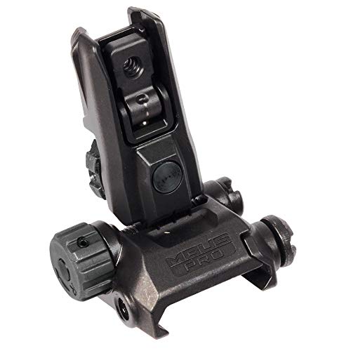 Magpul MBUS PRO LR Adjustable Rear Sight - Tactical , Steel Construction