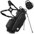 Golf Stand Bag 7-Way Full-Length Dividers for Men & Women - Black 7