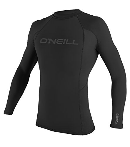 O'Neill Men's Thermo-X UPF 50+ Long Sleeve Rashguard X-Large Black