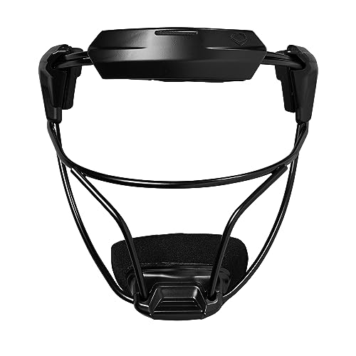 Fastpitch Defender's Facemask for Youth - Black, EvoShield Sports Gear