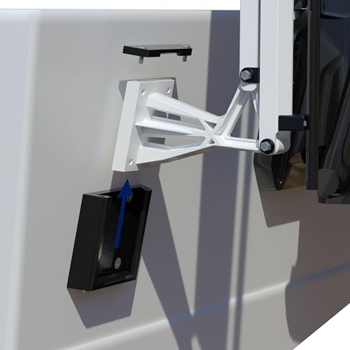 Lewmar Quick Release Mounting Bracket for Shallow Water Anchors - Black, Easy Removal