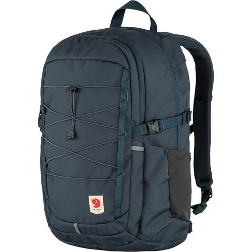Fjällräven Skule 28 Backpack Navy - Spacious Travel & Hiking Pack, Padded Back