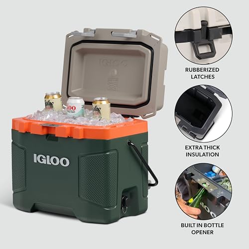 Igloo Trailmate Cooler 25 Qt Insulated Hard Shell Ice Chest - Sportsman Variant